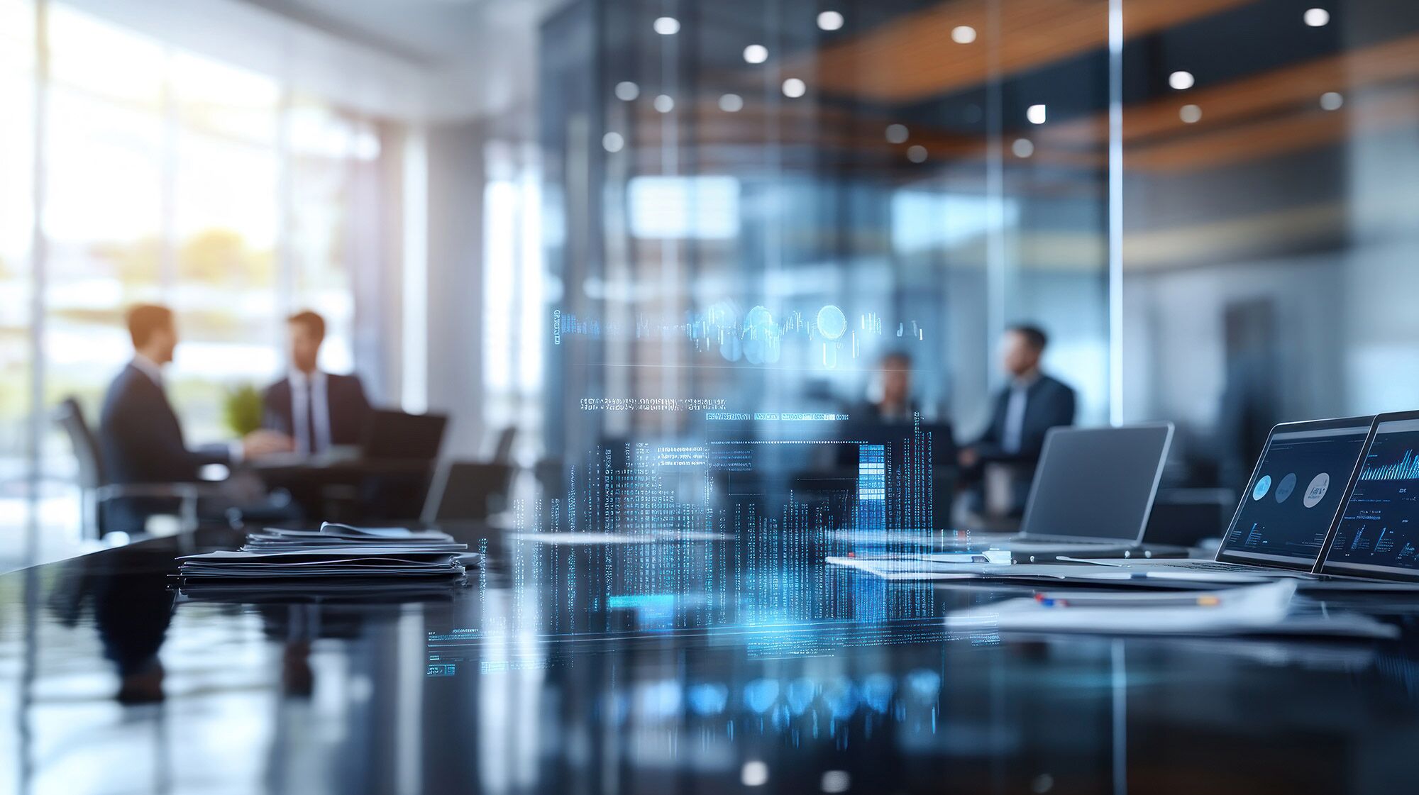 Data Flow, Financial Dashboard, Meeting